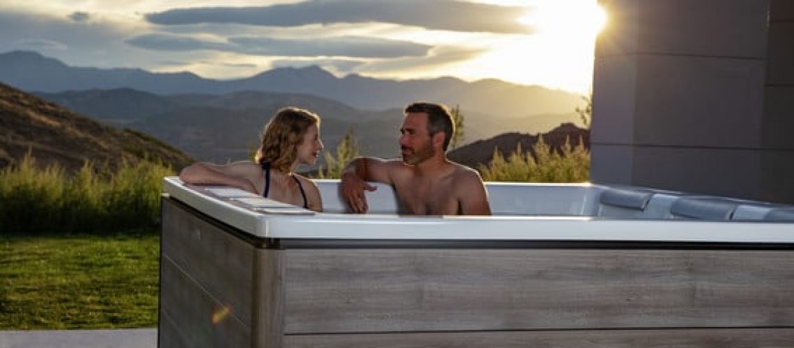 january blues and hot tub mental health